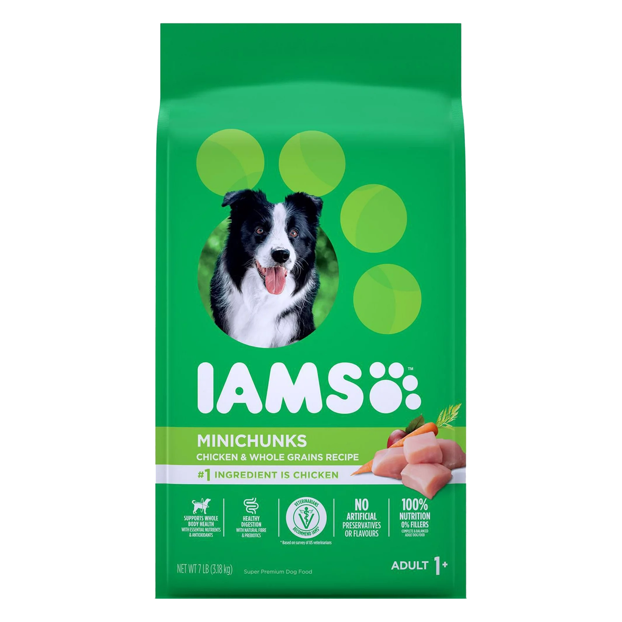 Iams Proactive Health Minichunks with Chicken & Whole Grain Recipe